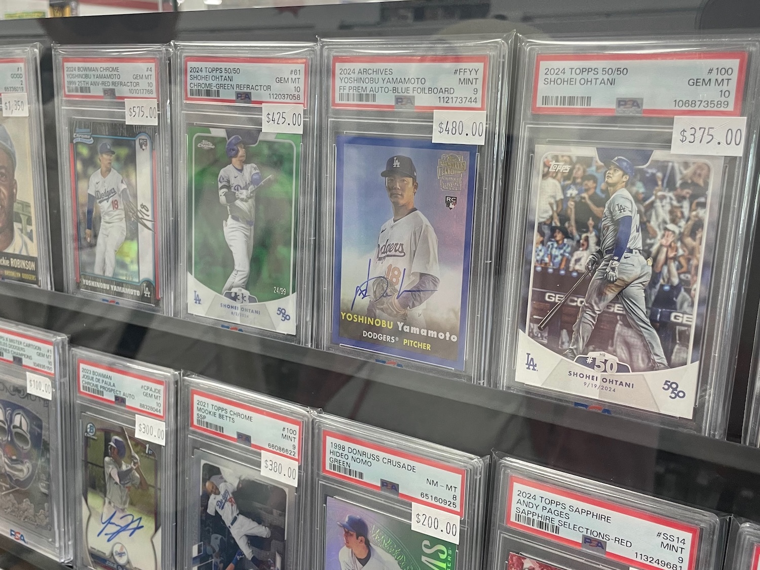 ロサンゼルスベースボールカード格安オプショナルツアー03