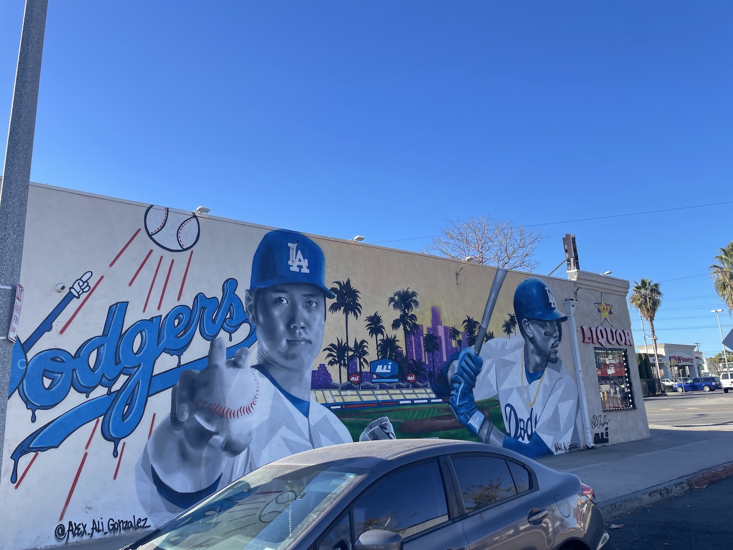 ロサンゼルス大谷翔平選手壁画ツアー12