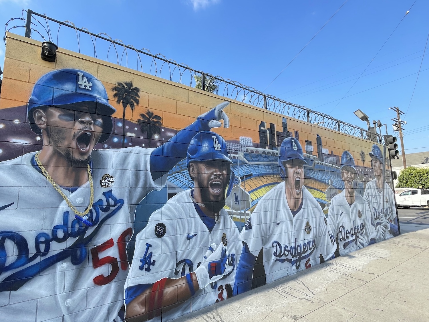 ロサンゼルス大谷翔平選手壁画ツアー02