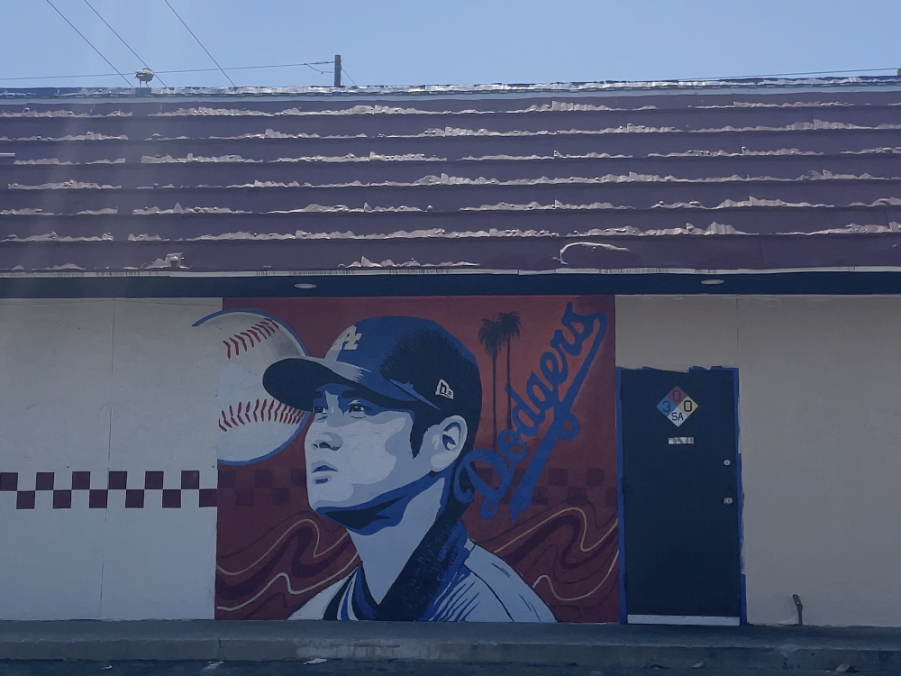 ロサンゼルス大谷翔平選手壁画ツアー03