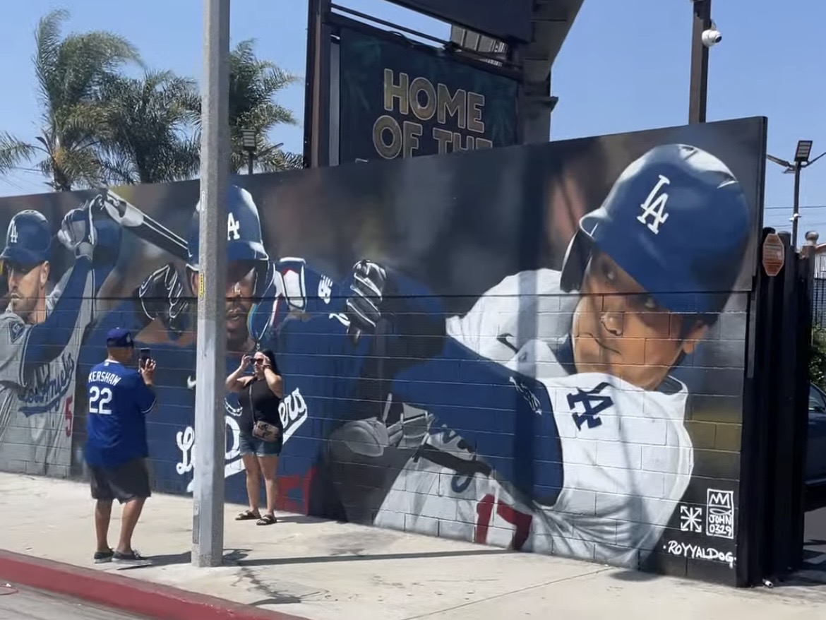 ロサンゼルス大谷翔平選手壁画ツアー08