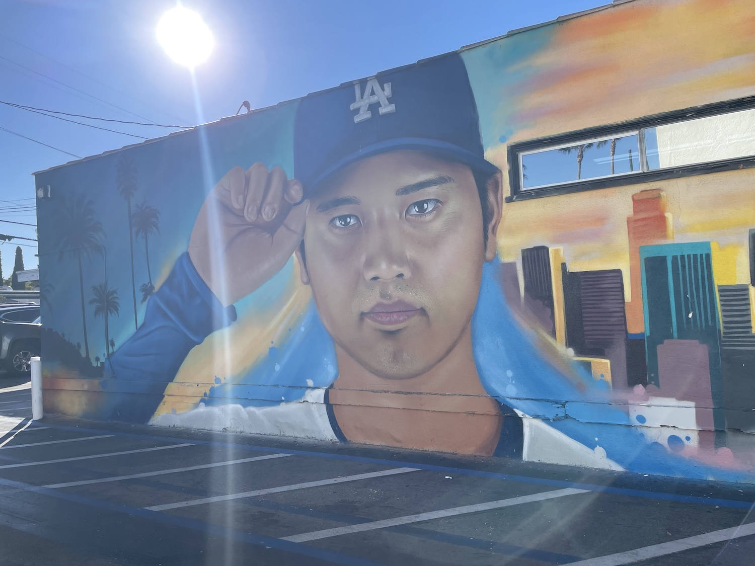 ロサンゼルス大谷翔平選手壁画ツアー02