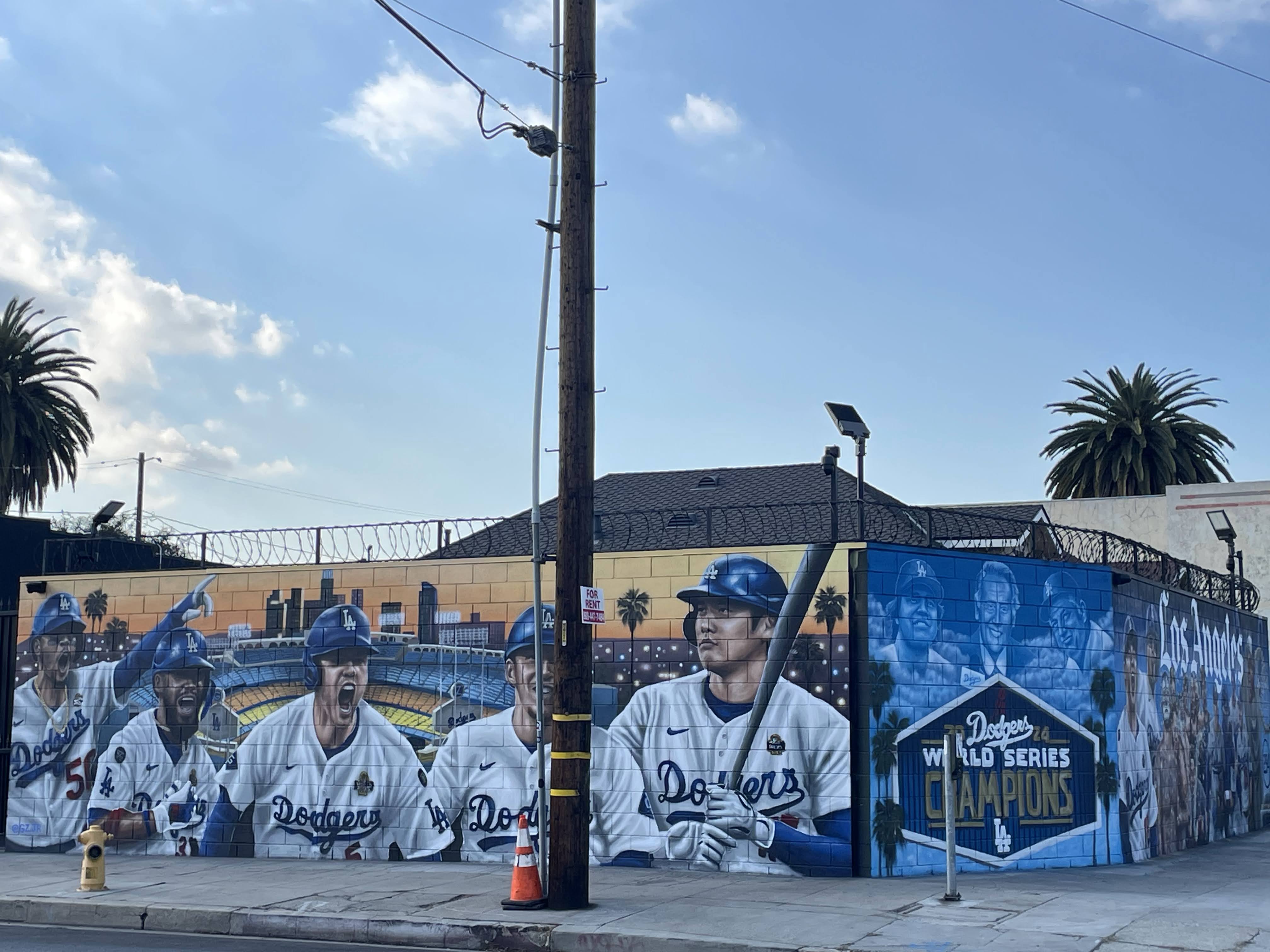 ロサンゼルス大谷翔平選手壁画ツアー10