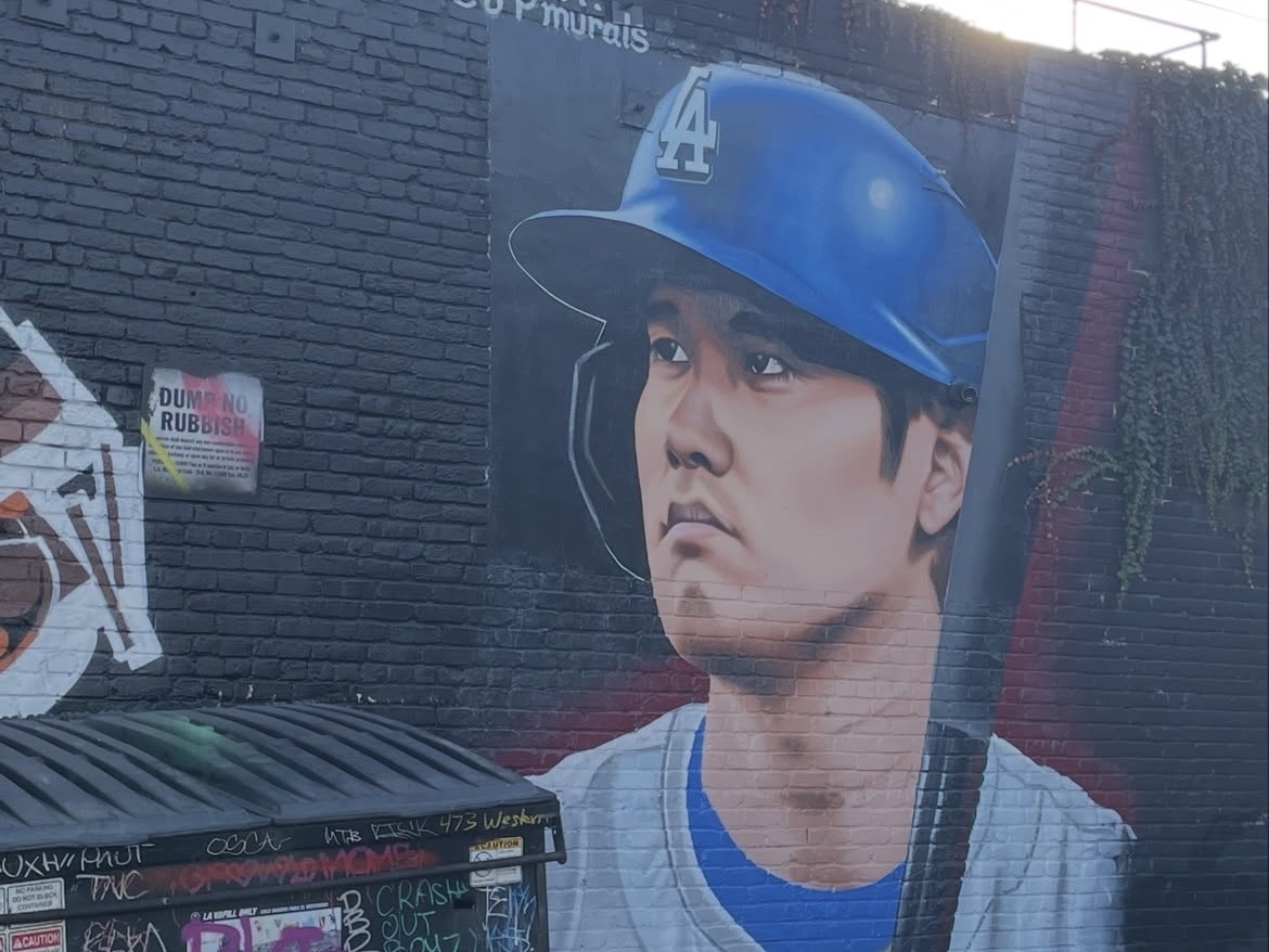 ロサンゼルス大谷翔平選手壁画ツアー09