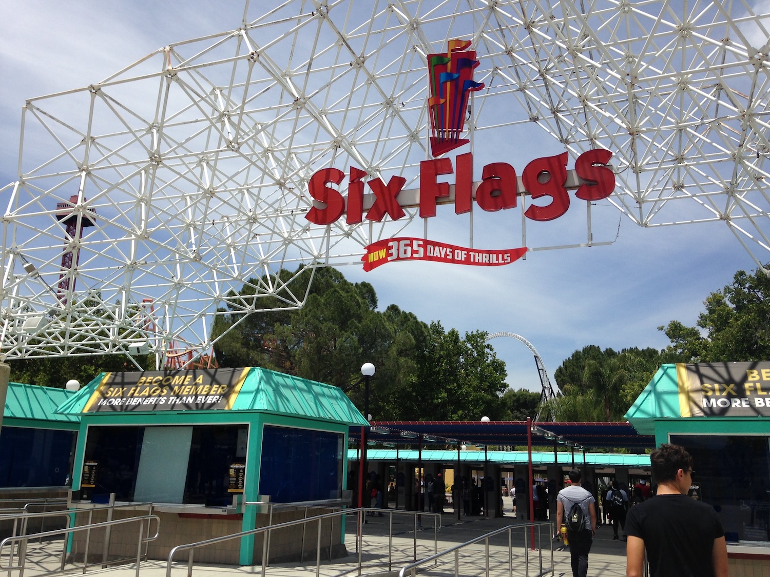 ロサンゼルス発　マジックマウンテンツアー02